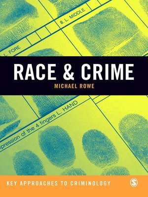 cover image of Race & Crime